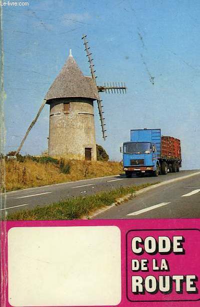 CODE DE LA ROUTE ROUSSEAU