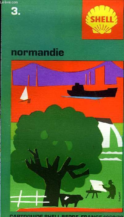 NORMANDIE. CARTOGUIDE SHELL BERRE N3