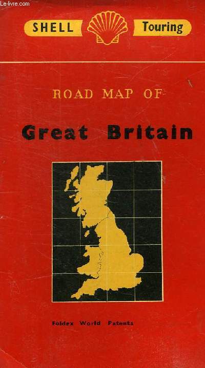 ROAD MAP OF GREAT BRITAIN