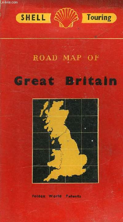 ROAD MAP OF GREAT BRITAIN