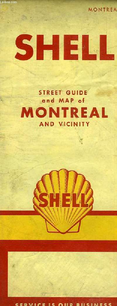 STREET GUIDE AND MAP OF MONTREAL AND VICINITY