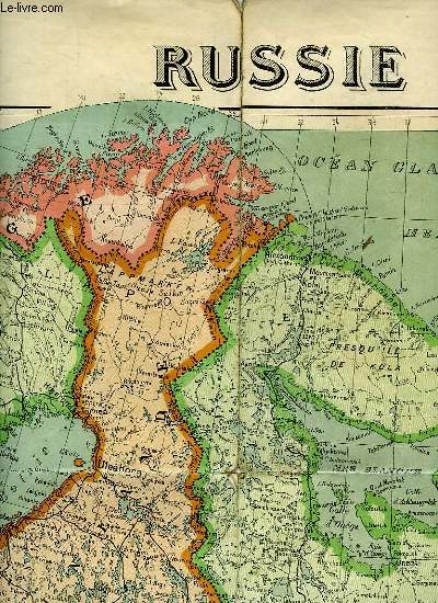 CARTE DE LA RUSSIE