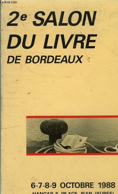 2E SALON DU LIVRE DE BORDEAUX