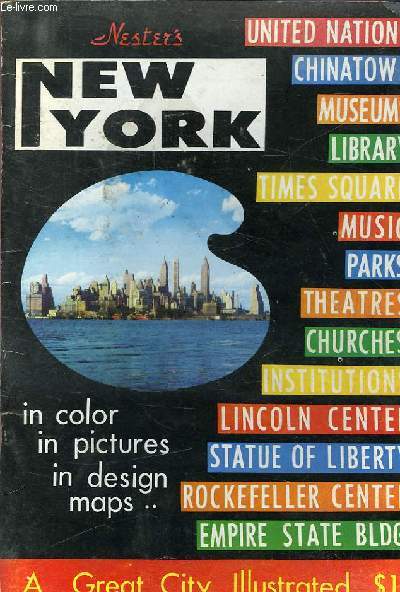 NEW YORK IN COLOR IN PICTURES IN DESIGN MAPS...