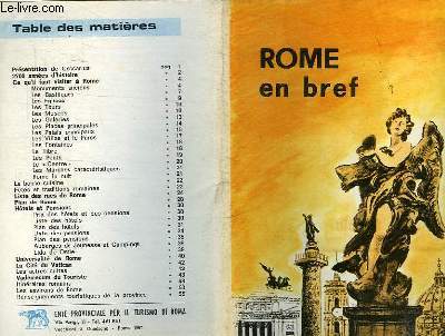 ROME EN BREF