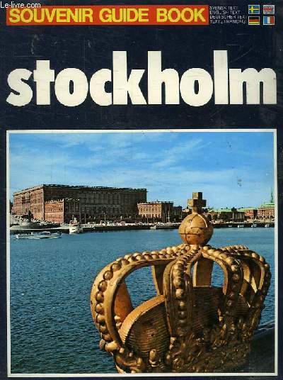 STOCKHOLM - SOUVENIR GUIDE BOOK