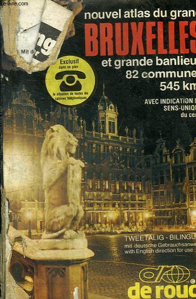 NOUVEL ATLAS DU GRAND BRUXELLES ET GRANDE BANLIEUE