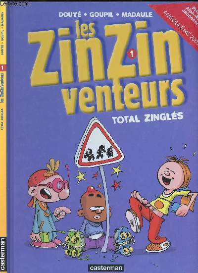 LES ZINZIN' VENTEURS - TOME 1 : TOTAL ZINGLES.