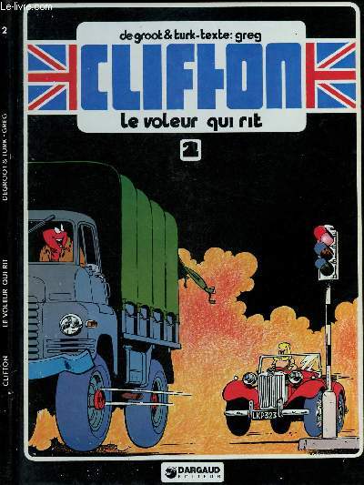 CLIFTON - TOME 2 : LE VOLEUR QUI RIT - SERIE ACTUELLE.