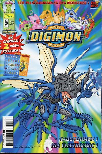 Digimon, Digital Monsters - n5 - Kabuterimon ! Mga Electrochoc !