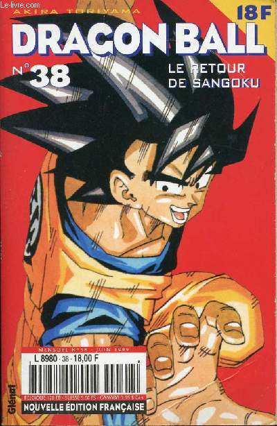 Dragon Ball n38 - Le retour de Sangoku