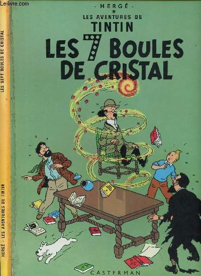 LES AVENTURES DE TINTIN - TOME 13 : LES 7 BOULES DE CRISTAL.