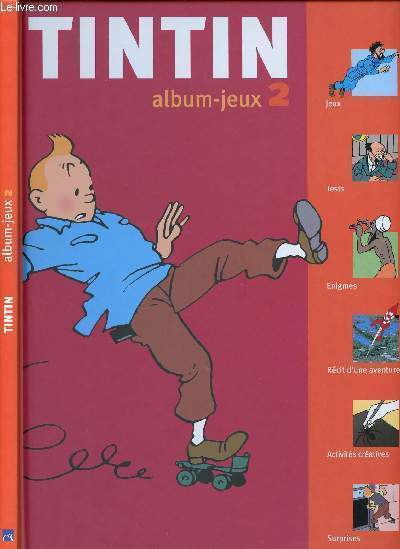 TINTIN - ALBUM-JEUX - TOME 2.