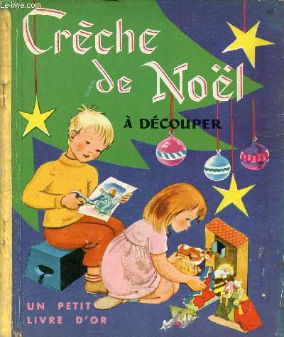 Crèche de Noël à découper - Un petit livre d'or n°63 - J. Werner - 1953 - Photo 1/1