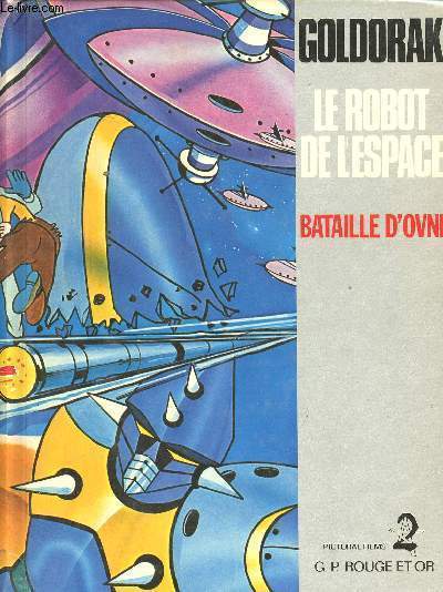 GOLDORAK - LE ROBOT DE L'ESPACE - BATAILLE D'OVNI.