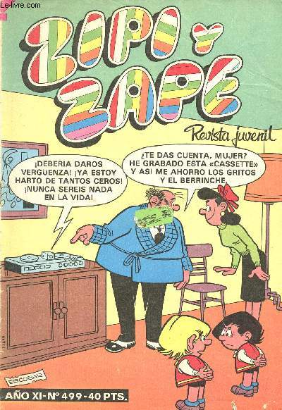 ZIPI Y ZAPE - ANO XI - N499 - FEBRERO DE 1982.