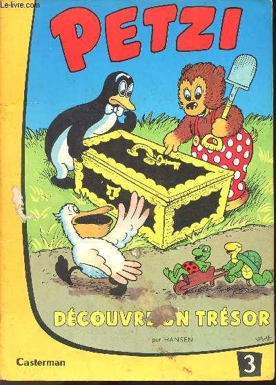 PETZI - N3 : PETZI DECOUVRE UN TRESOR.