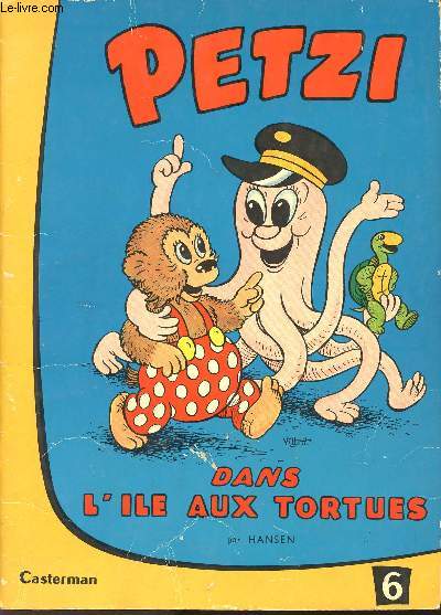 PETZI - N6 : PETZI DANS L'ILE AUX TORTUES.