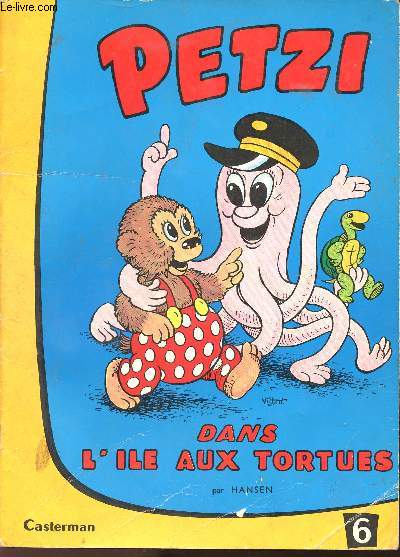 PETZI - N6 : PETZI DANS L'ILE AUX TORTUES.