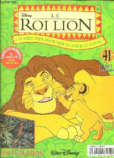 Le Roi Lion - une srie pour dcouvrir et aimer la nature n41