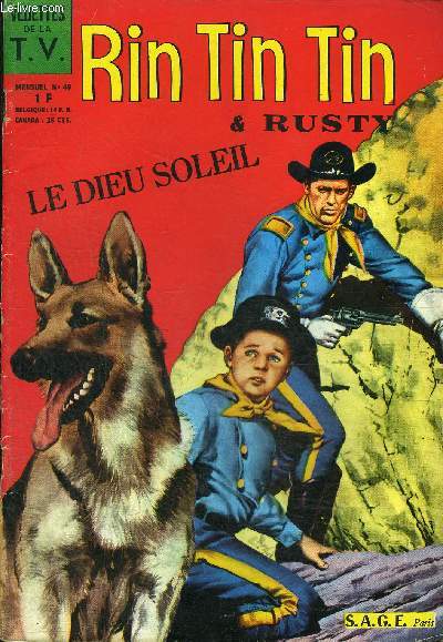 Rintintin et Rusty - mensuel n49 - Le dieu soleil (suite et fin)