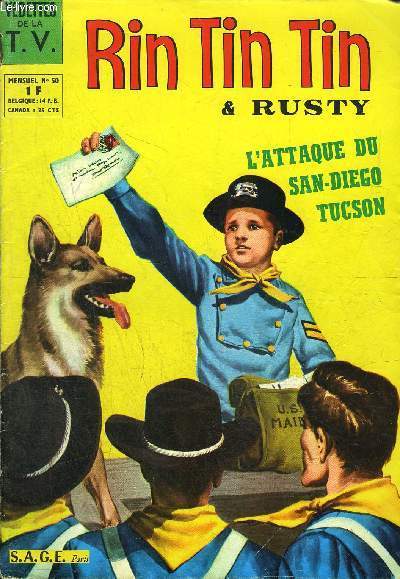 Rintintin et Rusty - mensuel n50 - L'attaque du San Diego Tucson