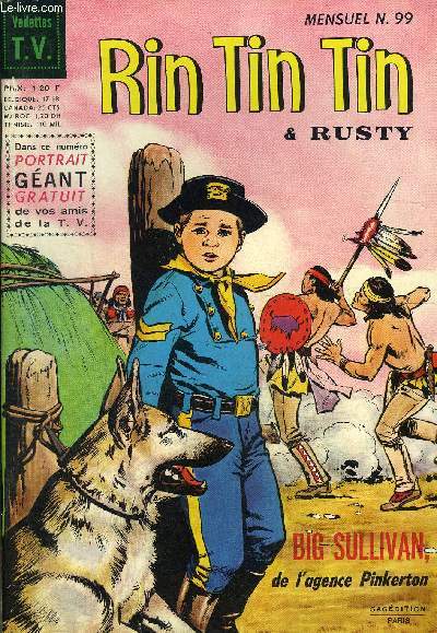 Rintintin et Rusty - mensuel n99 - Big Sullivan de l'agence Pinkerton