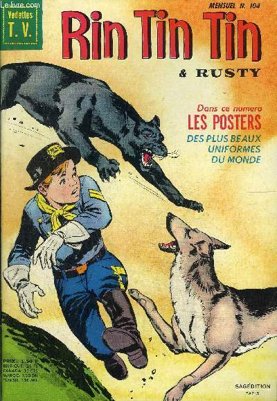 Rintintin et Rusty - mensuel n104 - Le secret des Kwimpers