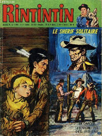Rintintin et Rusty - Mensuel n15 - La piste de Cripple Creek