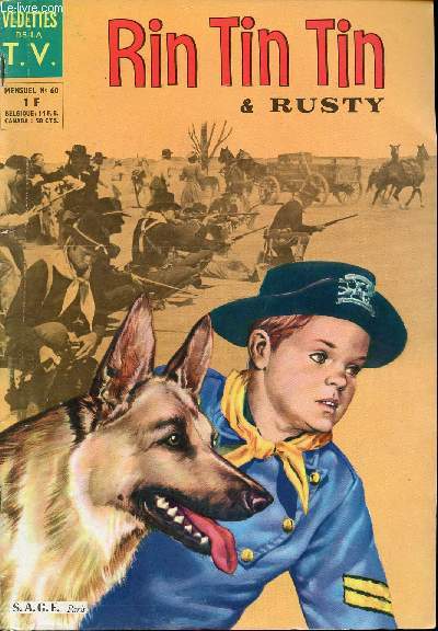 Rintintin & Rusty - Mensuel Vedette TV - n60 - Le flau de la Montagne