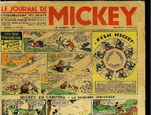 Le journal de Mickey - 2ere anne - n20 - 3 mars 1935