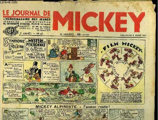 Le journal de Mickey - 2ere anne - n42 - 4 aot 1935