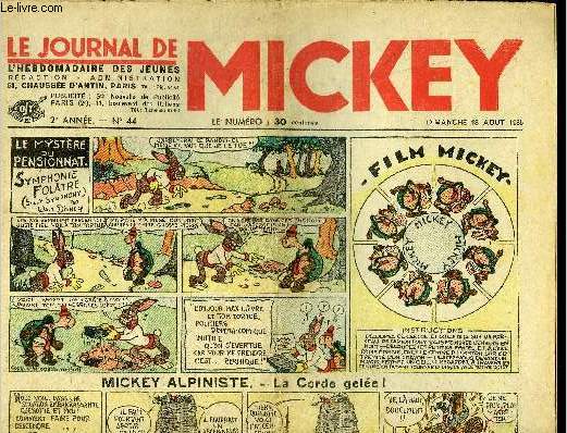 Le journal de Mickey - 2ere anne - n44 - 18 aot 1935