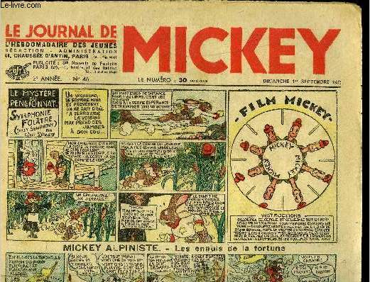 Le journal de Mickey - 2ere anne - n46 - 1er septembre 1935