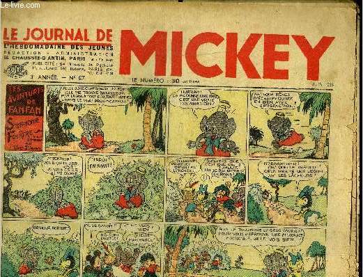 Le journal de Mickey - 3ere anne - n87 - juin 1936