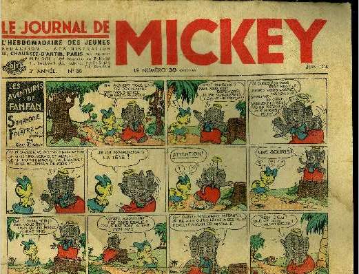 Le journal de Mickey - 3ere anne - n88 - juin 1936
