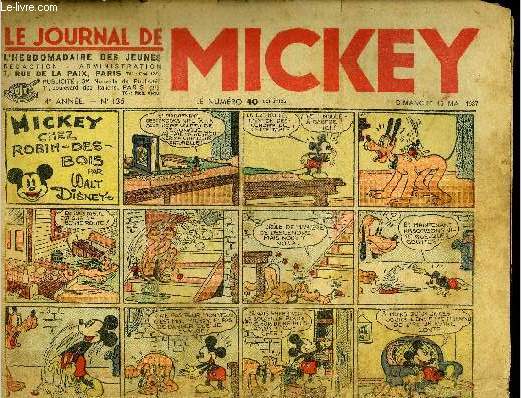 Le journal de Mickey - 4eme anne - n135 - 16 mai 1937