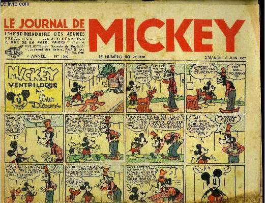 Le journal de Mickey - 4eme anne - n138 - 6 juin 1937