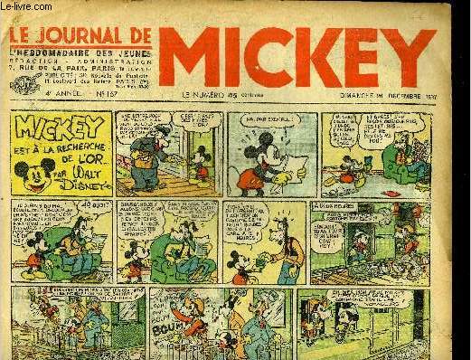 Le journal de Mickey - 4eme anne - n167 - 26 dcembre 1937