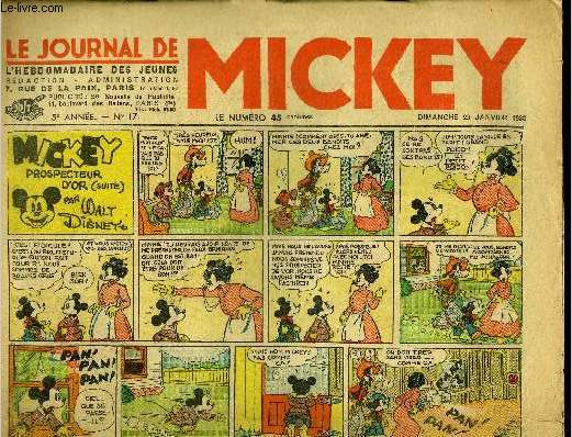 Le journal de Mickey - 5eme anne - n171 - 23 janvier 1938