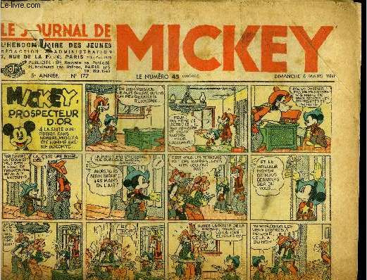 Le journal de Mickey - 5eme anne - n177 - 6 mars 1938