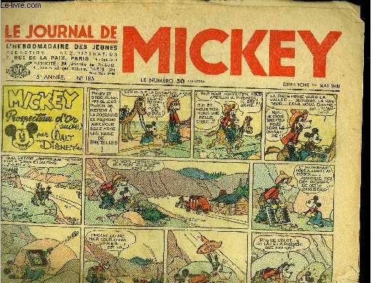 Le journal de Mickey - 5eme anne - n185 - 1er mai 1938