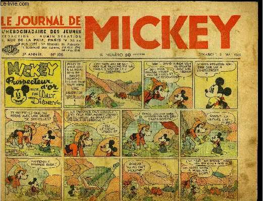 Le journal de Mickey - 5eme anne - n186 - 8 mai 1938