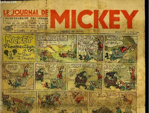Le journal de Mickey - 5eme anne - n187 - 15 mai 1938