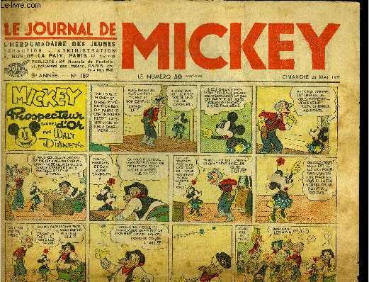 Le journal de Mickey - 5eme anne - n189 - 29 mai 1938