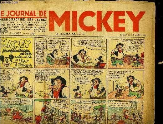 Le journal de Mickey - 5eme anne - n190 - 5 juin 1938
