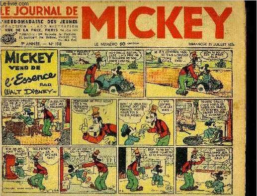 Le journal de Mickey - 5eme anne - n198 - 31 juillet 1938