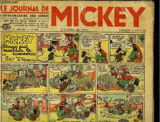 Le journal de Mickey - 5eme anne - n200 - 14 aot 1938