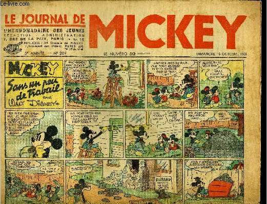 Le journal de Mickey - 5eme anne - n209 - 16 octobre 1938