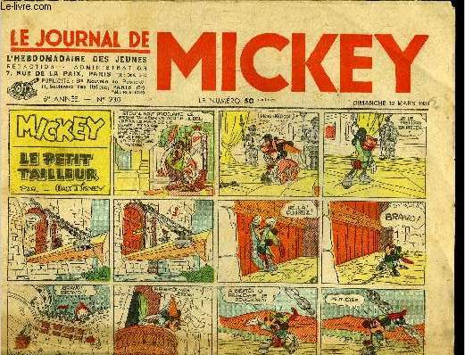 Le journal de Mickey - 6eme anne - n230 - 12 mars 1939